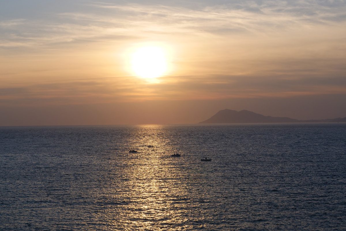 posta de sol - Amaraxe